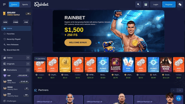 RainBet Login